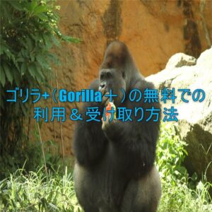 ゴリラ+（Gorilla＋）【無料EA】受け取り方法