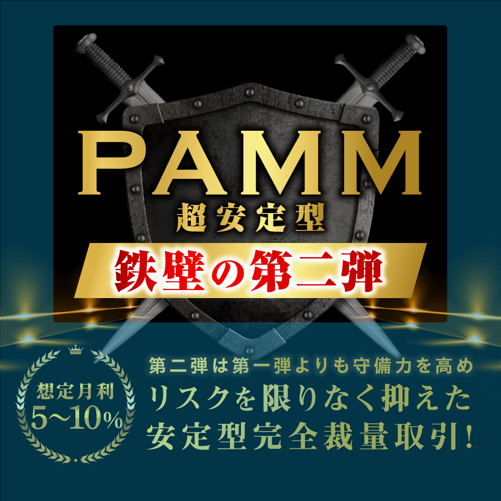 FXコピートレード「PAMM 第二弾」のレビュー